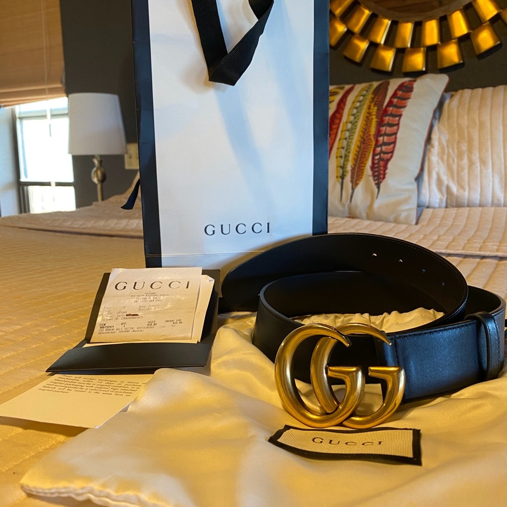 Gucci GG belt sz. 75